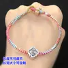 Prata S999 Retro Lótus Carpa Contas Balde Contas Corda de Mão Tecida Pulseira Colar Acessórios DIY Feitos à Mão
