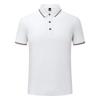 Camisa polo roupas de trabalho personalizadas camiseta feminina estampada amônia líquido verão impresso logo palavra imagem manga curta masculina algodão branco estilo americano