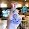 Llavero de Oso Pintado al Óleo Colgante de Campana para Aliviar el Estrés Regalo Venta Directa de Fábrica Mismo Estilo que Xiaohongshu Regalo Lindo y Divertido