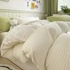 Ins seersucker quatro peças algodão algodão atacado 60 lençóis de cama capa de edredom Nantong cama três peças roupa de cama de algodão