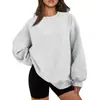 Sudaderas Sueltas Deportivas de Cuello Redondo para Hombre y Mujer, Sudaderas, Sudaderas sin Capucha, Tops Casuales de Manga Larga de Comercio Exterior para Primavera, Otoño e Invierno