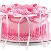 Festa de Aniversário Transfronteiriça Cupcake Mesa de Sobremesa Toppers Gravata Borboleta Decorações Caixa de Presente Fita de Presente Decoração
