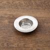 Colador de Acero Inoxidable para Fregadero Embudo para Fregadero de Cocina Alcantarilla Lavabo para Lavar Verduras Bloqueador Desodorante Práctico Coladera de Piso