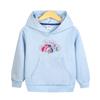 Chalecos para niñas primavera y otoño con capucha holgados casuales jersey ropa para niños pequeños y medianos chaqueta de algodón de moda una generación de cabello