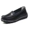 Zapatos de Enfermera Personalizados para Mujer, Suela Suave, Cómodos y Elegantes Zapatos Blancos, Transfronterizos 2024 Otoño e Invierno Nuevos Zapatos Planos para Mujer