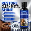KineShienX Pasta Potente para Eliminar y Pulir Óxido disuelve el óxido pesado en metal sin corroer el material base y elimina el polvo de hierro