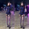 Uniforme Sexy Dulce y Picante de Policíaca de Motocicleta Falda de Cadera Traje Cos Instructor Femenino Azafata Ropa para Discoteca Bar Dj Escenario