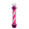 Lámpara de bombilla redonda con tapa electrochapada en polvo para salón de belleza, se puede cambiar a voltaje 110V220V, varios enchufes, luces LED de pared