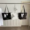 Bolso grande de alta capacidad nuevo, bolso de lunares para mujer, versión coreana, bolso tote de nicho para el día a día, bolso de hombro casual de moda para el trabajo