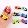 Motocicleta de fricción simulación motocicleta de inercia genial coche de plástico pequeño coche de juguete para tirar hacia atrás regalo para niños