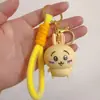 Cuerda de Mano de Dibujos Animados Linda Chiikawa Llavero de Ji Yousachi Muñeca Colgante Pequeño Regalo para Mochila Escolar Kawa