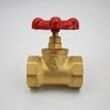 Válvula de Paso de Latón Emeco Accesorios para Tuberías de Agua 1/2 Pulgada 26mm Válvula de Control de Flujo de Agua de Latón Válvula de Latón para el Hogar