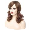 WW2-01 Peluca para mujer europea y americana tocado comercio exterior puntos cabello corto rizado natural esponjoso mujer fibra química peluca tocado
