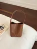 Bolsa de Mão para o Dia a Dia com Padrão Tecido de Moda Transfronteiriça para Mulheres 2026 Nova Bolsa Saco Vintage de Ombro