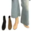2026 Botas Cortas de Montar Retro de Tacón Grueso Moda Estilo Francés Botines Ajustados al Tobillo Botas Cortas Versátiles para Mujer Otoño e Invierno