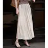 Las Faldas Fluidas y Elegantes de Moda de Este Año para Mujer, Nuevo Diseño de Verano 2026, Falda Midi Plisada de Cintura Alta Adelgazante
