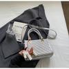 Bolso de Mano Nuevo Verano 2025 para Mujer Estilo Coreano Simple Moda Bolso Cuadrado Pequeño para Viajero Moderno Bolso Bandolera de Hombro