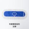 Flat Mop Grande Dust Push Hotel Fábrica Casa Grande Mop Flat Mop Cotton Thread Floor Mop 406080 Row Mop Remoção de Poeira
