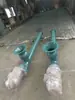 Transportador helicoidal de tubo em U, máquina alimentadora de aço inoxidável, rosca sem fim com pás, sem eixo, para lodo, cavacos de madeira e cinzas de carvão