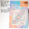 Novos Adesivos de Sobrancelha Transfronteiriços Pulseira Três em Um Decoração para Olhos e Rosto Adesivos de Diamante Borboleta Flor Adesivos Criativos de Beleza para Crianças