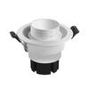 Luminária de teto spotlight COB focável recessed LED spotlight abertura 75 profunda anti-reflexo parede de fundo downlight spotlight