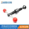 Juego de husillo de bolas tipo T Accesorio Tornillo trapezoidal Husillo de bolas trapezoidal Maquinaria para carpintería Abrazadera para husillo de bolas