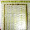 Fábrica 1x 2m Cortina de Hilo Corazón de Amor Cortina de Puerta Cortina Colgante Cortina Divisoria para Sala de Estar Cortina de Entrada Pantalla de Boda Terminada