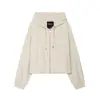 Ropa de mujer INS estilo europeo y americano transfronteriza al por mayor nueva chaqueta aviador con cremallera y pantalones de pierna ancha 8372241 8372242