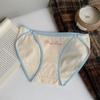 Calcinha de Algodão Doce Dopamina Menina Algodão Puro Forro de Algodão Meninas Cintura Baixa 2024 Nova Sexy Puro Desejo Shorts Triângulo