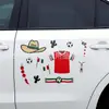 Pegatinas de Tatuaje de Banderas Nacionales Nuevas Transfronterizas para Partidos del Mundial, Eventos Deportivos, Fiestas de Aficionados y Reuniones Pegatinas Desechables