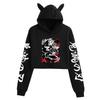 Comercio Exterior Nuevo Demon Slayer Espada Extinguidora de Fantasmas Sudadera con Capucha Sudadera Orejas de Gato Mujer