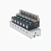 Válvula Solenoide Mini de Alta Frecuencia de 10 mm de Dos Posiciones y Tres Vías Disco Vibratorio de Vacío Válvula Neumática Mini Pequeña Cabezal Piloto 24V