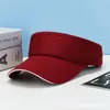 Gorra Visera Casual para Exterior para Correr, Sombrero de Sol de Verano para Protección Solar para Mujeres con Ala Ancha