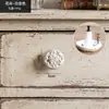 Maçaneta Pequena para Porta de Armário Estilo Europeu Mediterrâneo Retrô Tema Oceano, Maçaneta Francesa Vintage de Luxo Leve para Guarda-Roupa