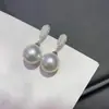 Pendientes Dulces Imitación Perla Exquisitos de Boda Cao Shi para Mujer, Joyería de Moda y Elegante, Estilo de Nicho Popular en Douyin