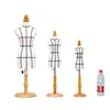 Maniquí de corte tridimensional maniquí de enseñanza para estudiantes maniquí mini de dos tercios modelo accesorio femenino