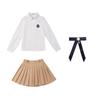 Uniforme Escolar Primário Roupas de Classe Novo Estilo Britânico Conjunto de Camisa Moda Jardim de Infância Roupas de Primavera e Outono