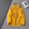 Chaqueta Unisex de Cáscara Dura para Exteriores, Cortavientos, Impermeable, Estilo Nido de Pájaro, 7ª Generación, con Forro de Plumas, Chaqueta de Trabajo