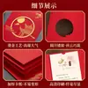 Cartões de felicitações para o Festival do Meio do Outono de 2026 em estilo chinês, personalizados com estamparia dourada e design vazado, bênçãos manuscritas para funcionários e clientes, cartões de visita de alta qualidade