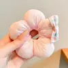 Goma de Pelo de Flor de Intestino Grande para Niñas, para Moño Cola de Caballo, Estilismo del Cabello, Banda de Goma para Niñas, Alta Elasticidad, No Daña el Cabello, Accesorios para el Cabello