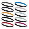 Diadema Deportiva Multicolor de Silicona para Sudor para Hombres y Mujeres para Correr Baloncesto Fitness Cinturón de Silicona Antitranspirante Diadema Deportiva de Silicona