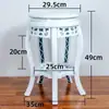 Nuevo estante de flores de múltiples capas para plantas verdes, nuevo estante de almacenamiento de pie estilo chino antiguo para sala de estar, balcón, interior