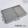 Gaveta Grande Combinando Caixa de Joias de Veludo Brinco Stud Brinco Brinco Anel Colar Presilha de Cabelo Bandeja de Exibição Caixa de Armazenamento