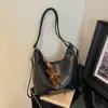 Bolsa Tote Xiaomi Retro Ins Moderna Feminina Outono 2026 Nova Moda Bolsa de Ombro de Grande Capacidade Bolsa de Trabalho