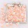 Cabeza de conejo plateada de colores con cuentas, kit de materiales para cadena de pulsera para funda de teléfono móvil DIY, cuentas sueltas al por mayor para manualidades