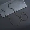 Temu nuevas explosiones creativo simple temperamento traje de joyería de acero inoxidable para hombre fabricantes mayoreo