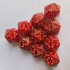 Dados de dragón D20 con patrón de dragón Dados de dragón multifacéticos de Dungeons &amp; Dragons Table Dragon Dice