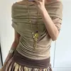 ¡Estilo Artístico Vintage! Collar Largo con Borla Dorada para Mujer, Cadena para Clavícula Estilo Retro Francés de Vacaciones, Cadena para Suéter