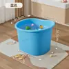 Bañera para el Hogar para Niños, Tina de Baño de Plástico, Tina de Baño Antideslizante para Bebés, Tina Espesa para Remojo de Bebés, Tina de Baño para Sentarse