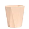 Fornecimento Direto da Fábrica boca hexagonal superfície de diamante micro fosco cor suculenta imitação porcelana melamina pequeno vaso de flor combinação sem furo Bacia